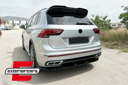 Nastavak stražnjeg branika (piano crna) / VW Tiguan II Mk2 R/ R Line Facelift (2020-2023) - Slika 9