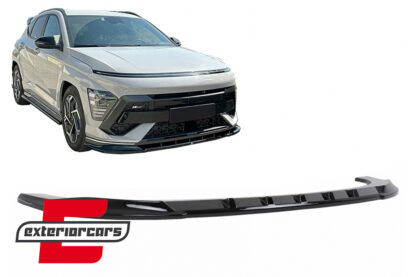 Prednji nastavak branika (piano crna) / Hyundai Kona N-Line Mk2 (2023-)