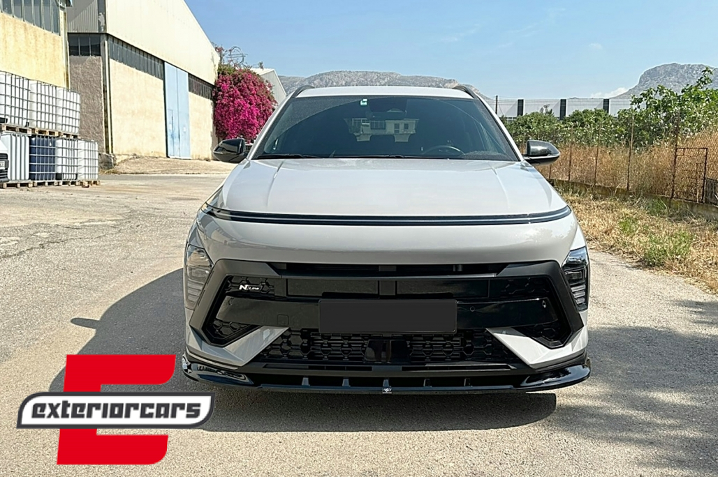 Prednji nastavak branika (piano crna) / Hyundai Kona N-Line Mk2 (2023-) - Slika 8