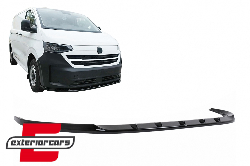 Prednji nastavak branika V1 (piano crna) / VW Transporter T7 (2022-)