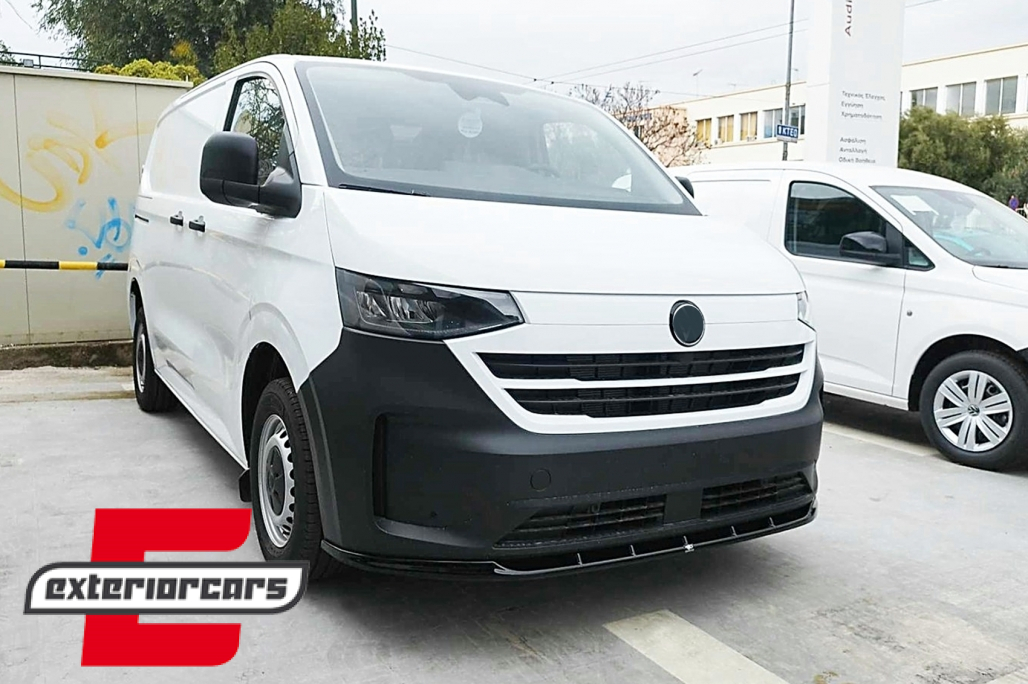 Prednji nastavak branika V1 (piano crna) / VW Transporter T7 (2022-) - Slika 7
