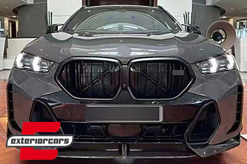 Aero bodykit Black Knight dizajn (piano crna) / BMW X6 G06 LCI M paket (2023-) - Slika 21