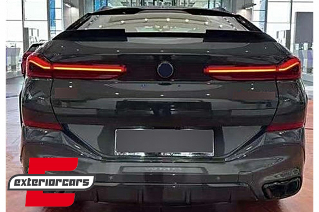 Aero bodykit Black Knight dizajn (piano crna) / BMW X6 G06 LCI M paket (2023-) - Slika 22