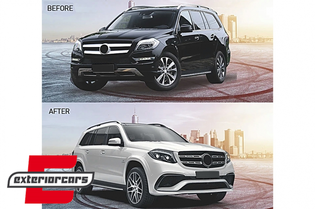 Bodykit za pretvorbu u 2016 GLS63 AMG dizajn / Mercedes GL-klasa X166 (2012-2016) - Slika 69