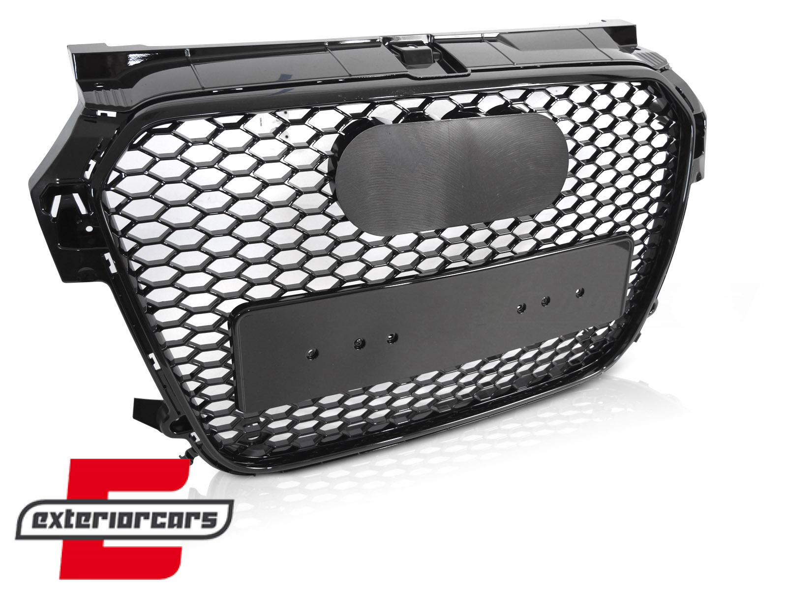 Prednja maska RS1 dizajn (piano crna) / Audi A1 8X (2010-2014)