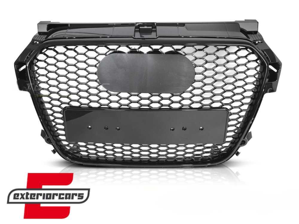 Prednja maska RS1 dizajn (piano crna) / Audi A1 8X (2010-2014) - Slika 2
