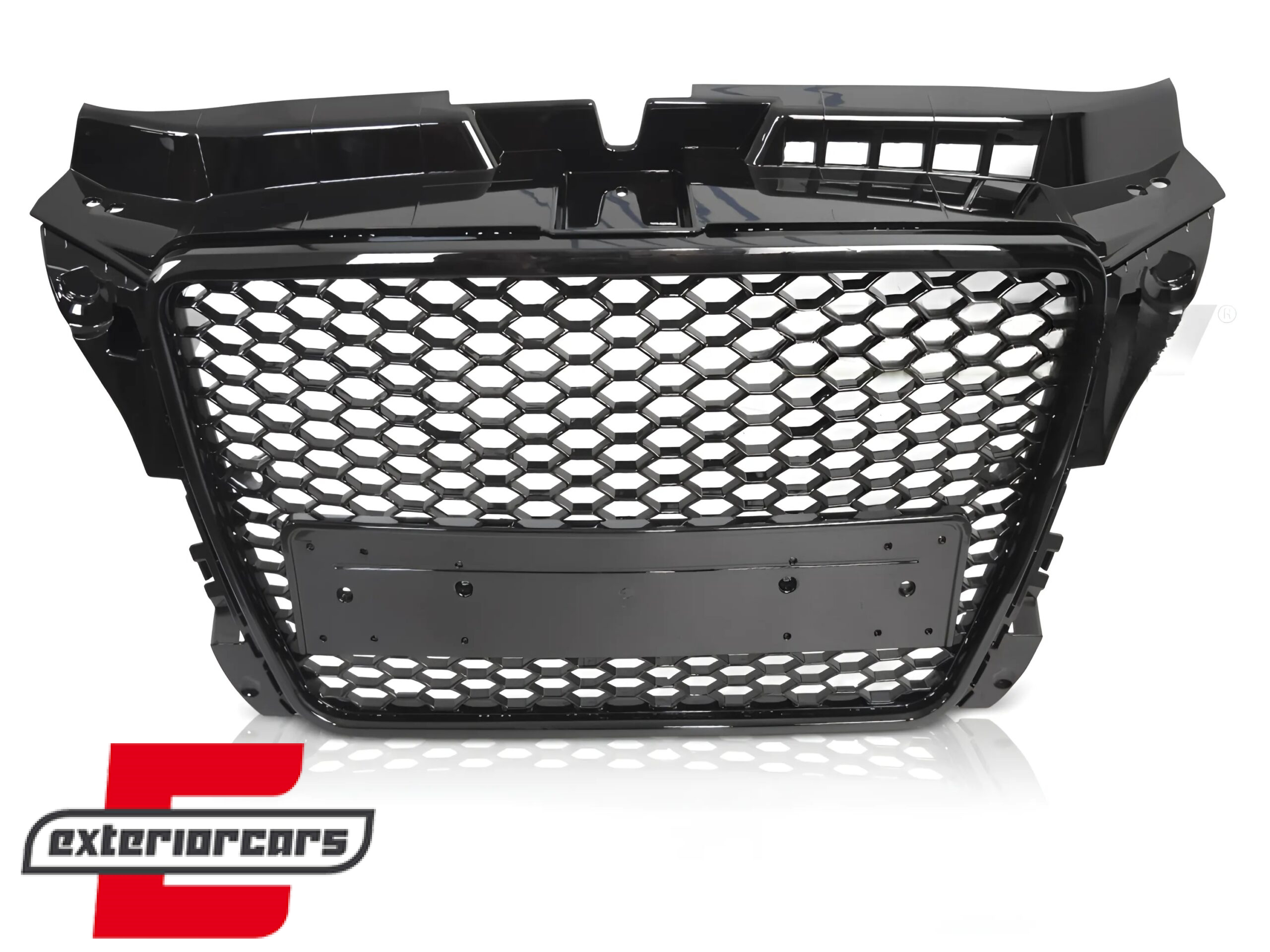 Prednja maska RS3 dizajn (PDC) (piano crna) / Audi A3 8P Facelift (2007-2012) - Slika 2
