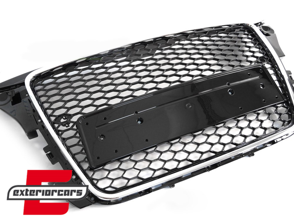 Prednja maska RS3 dizajn (PDC) (piano crna/chrome) / Audi A3 8P Facelift (2007-2012) - Slika 3