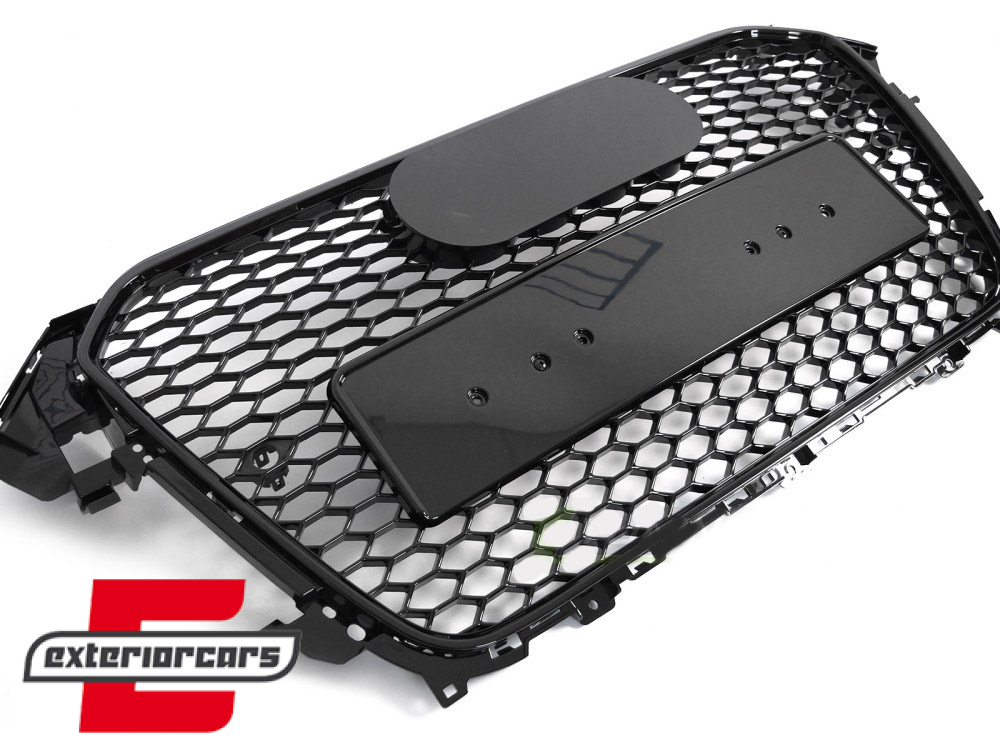 Prednja maska RS4 dizajn (piano crna) / Audi A4 S4 B8 Facelift (2012-2015) - Slika 3