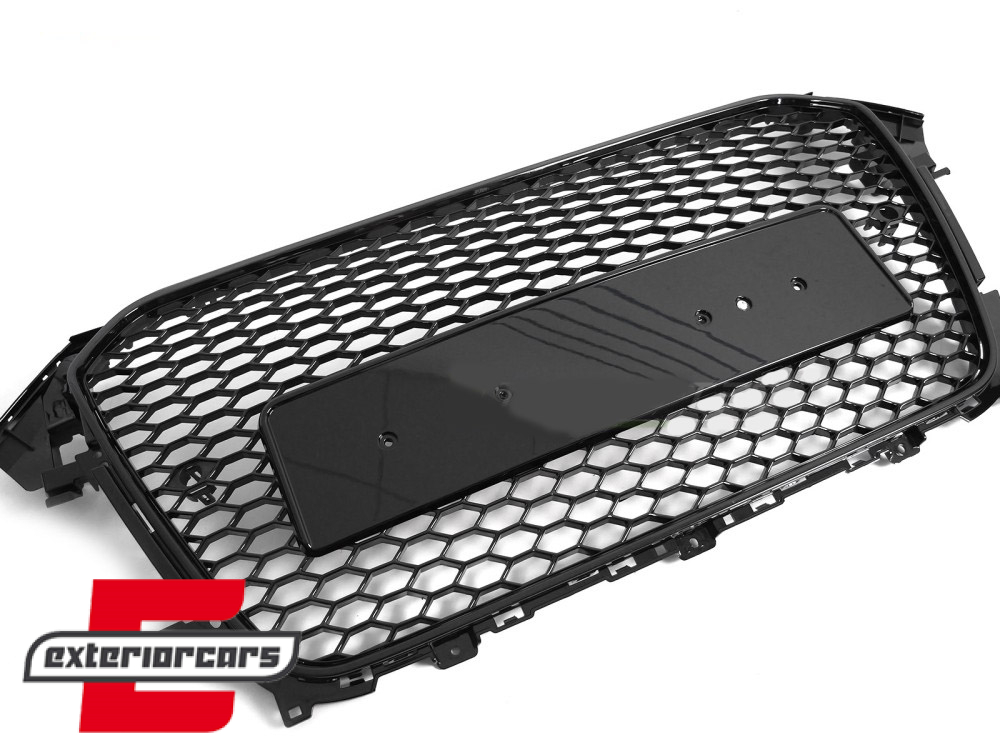 Prednja maska RS4 dizajn (piano crna) / Audi A4 S4 B8 Facelift (2012-2015) - Slika 3