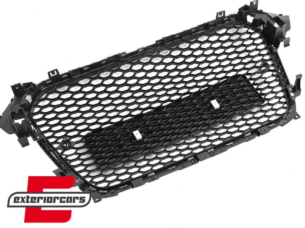 Prednja maska RS4 dizajn (piano crna) / Audi A4 S4 B8 Facelift (2012-2015) - Slika 6