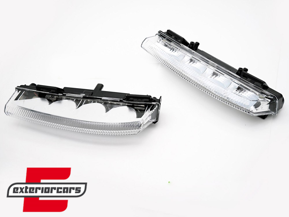 Dnevna svjetla DRL LED / Mercedes C klasa C204 W204 S204 (2011-2014) E klasa A207 W212 S212 (2009-2013) SLK R170 (2011-2020) - Slika 2