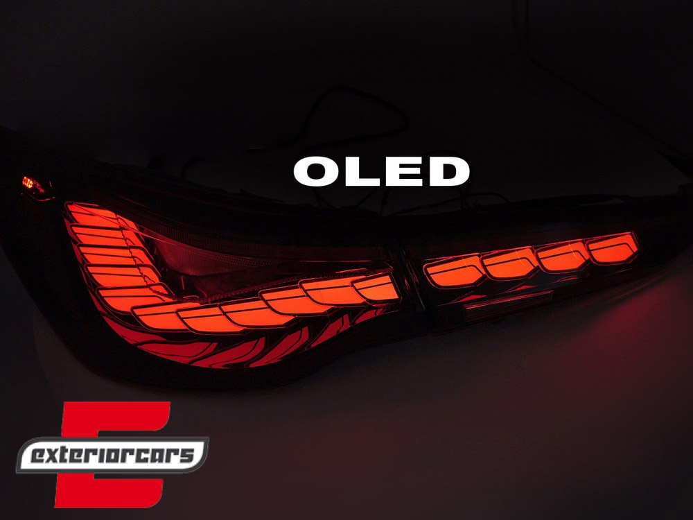 OLED full LED stražnja svjetla SEQ žmigavci (smoke) / BMW serije 4 G22 G23 (2020-) - Slika 3