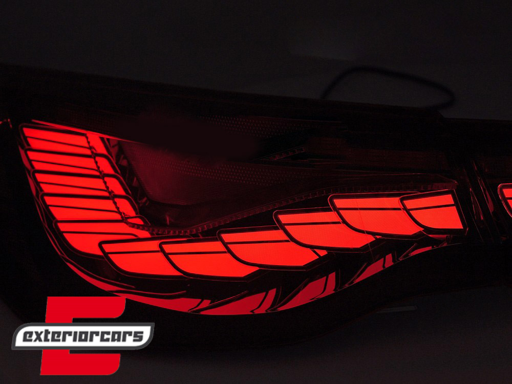 OLED full LED stražnja svjetla SEQ žmigavci (smoke) / BMW serije 4 G22 G23 (2020-) - Slika 4