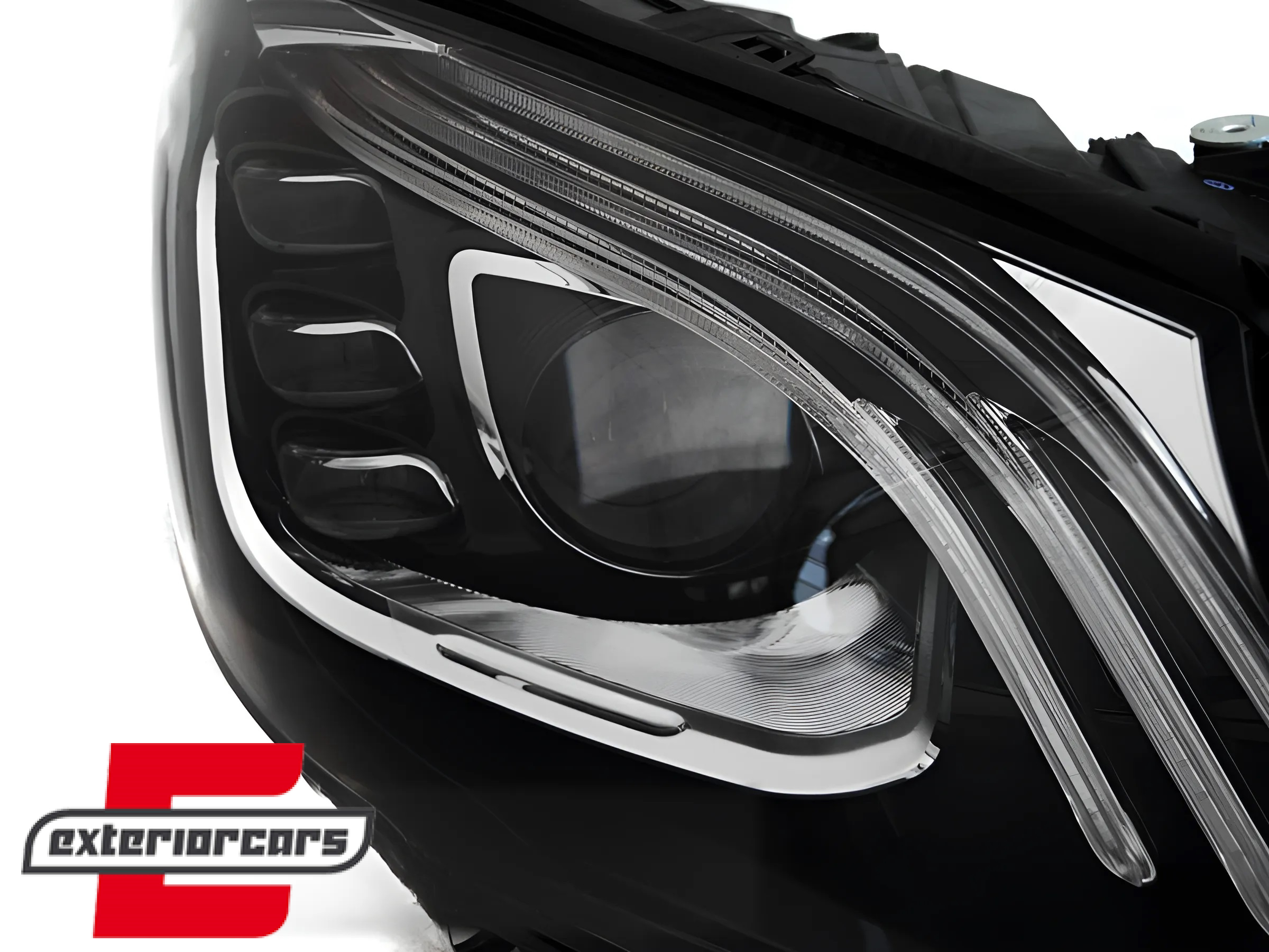 Full LED prednja svjetla Facelift look (crna) / Mercedes S-klasa W222 (2013-2017) - Slika 3