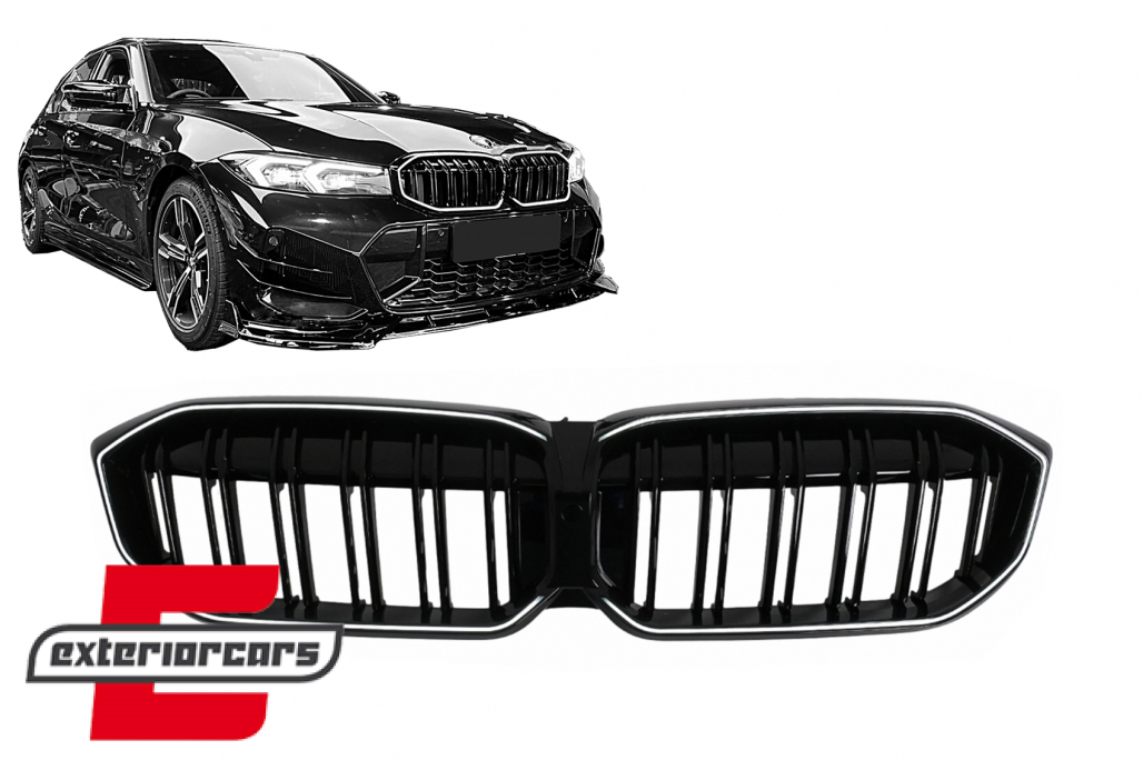 Prednja maska M3 look sa LED (piano crna) / BMW serije 3 G20 limuzina G21 karavan LCI (2023-2025)