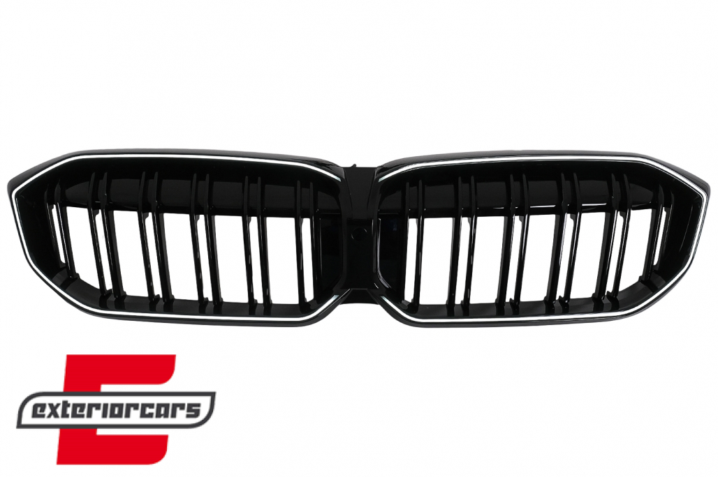 Prednja maska M3 look sa LED (piano crna) / BMW serije 3 G20 limuzina G21 karavan LCI (2023-2025) - Slika 5