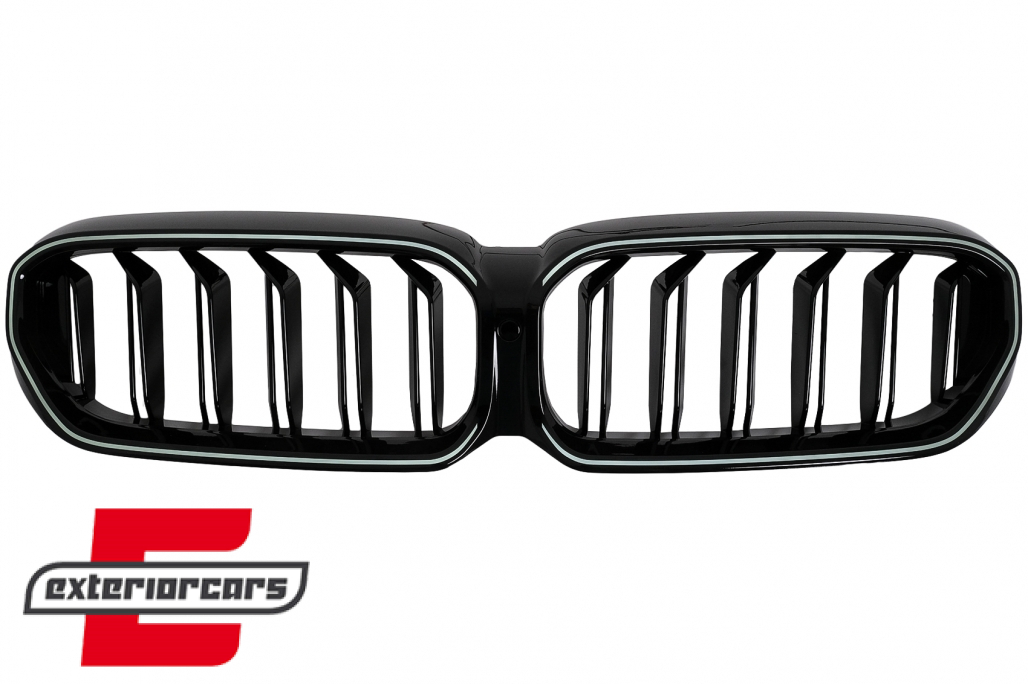 Prednja maska M5 dizajn sa LED (piano crna) / BMW serije 5 G30 G31 LCI (07.2020-2023)