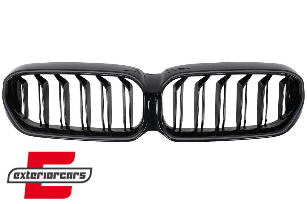 Prednja maska M5 dizajn sa LED (piano crna) / BMW serije 5 G30 G31 LCI (07.2020-2023) - Slika 3
