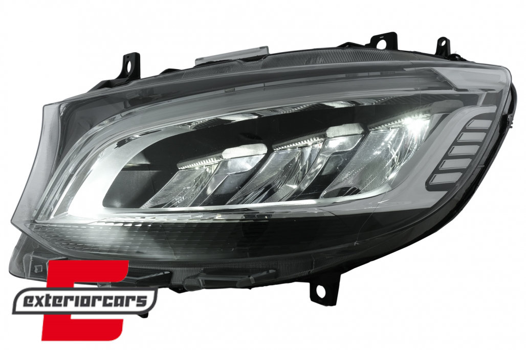 Full LED prednji farovi (crna) / Mercedes Sprinter W907 W910 (2019-2023) - Slika 14