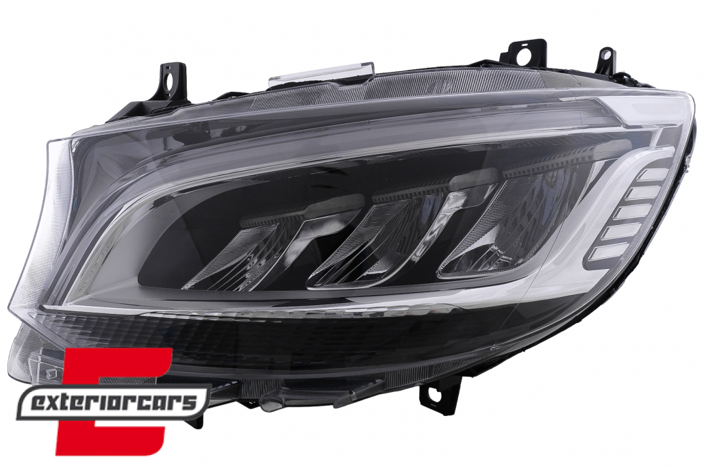 Full LED prednji farovi (crna) / Mercedes Sprinter W907 W910 (2019-2023) - Slika 3