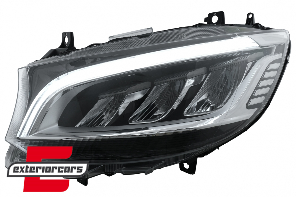 Full LED prednji farovi (crna) / Mercedes Sprinter W907 W910 (2019-2023) - Slika 8