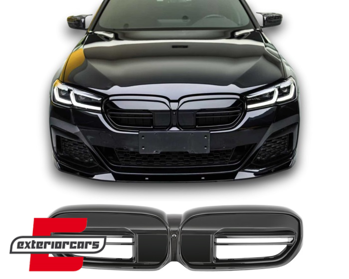 Prednja maska M Performance Open Design (piano crna) / BMW serije 5 G30 G31 LCI (07.2020-2023) - Slika 4