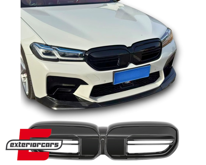 Prednja maska M Performance Open Design (piano crna) / BMW serije 5 G30 G31 LCI (07.2020-2023) - Slika 3