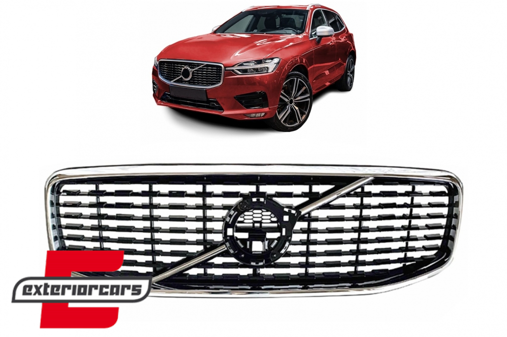 Prednja maska (piano crna) / Volvo XC60 II (2017-2021)