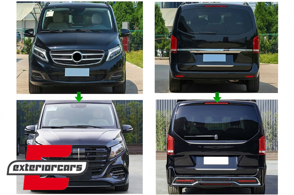 Bodykit za pretvorbu u 2024 dizajn / Mercedes V-klasa W447 (2014-2023) - Slika 62