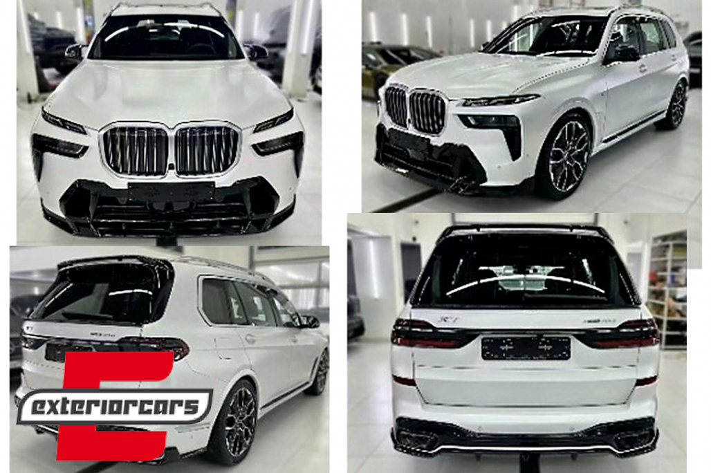 Aero bodykit Black Knight dizajn (piano crna) / BMW X7 G07 LCI M-paket (2023-) - Slika 32