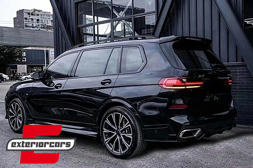 Krovni spojler (piano crna) / BMW X7 G07 (2018-) - Slika 8