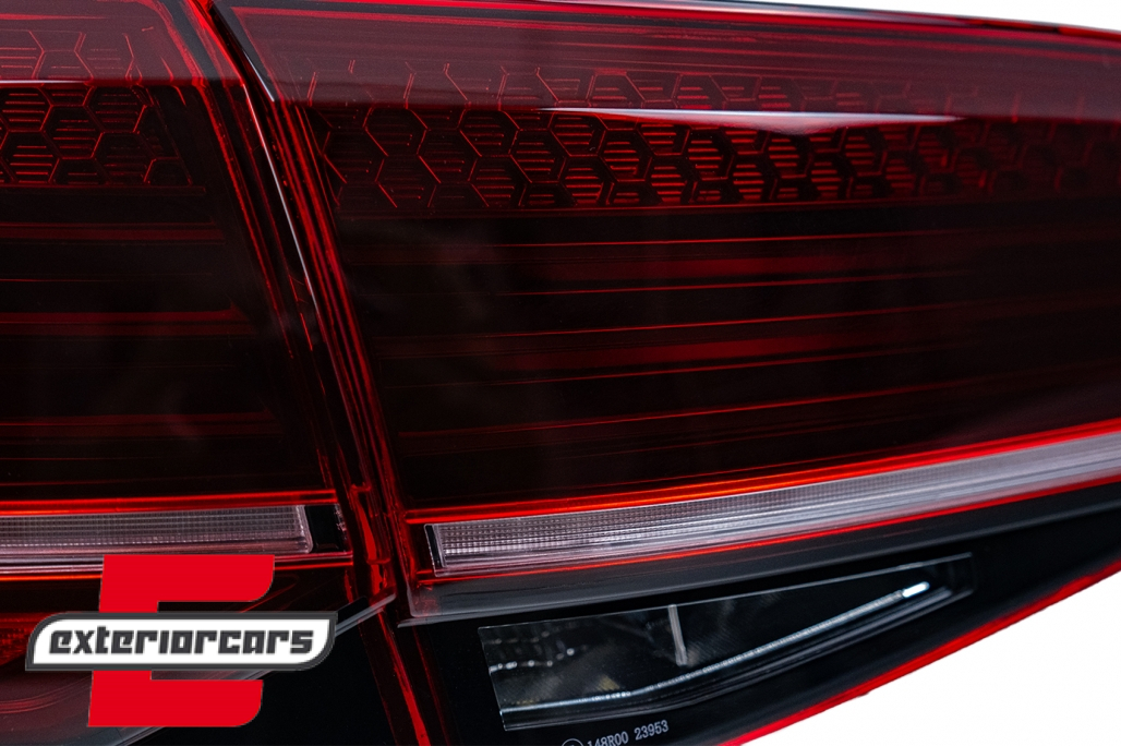 Full LED stražnja svjetla SEQ žmigavci LASER look (crvena) / VW Golf 7 & 7.5 VII (2012-2019) - Slika 5