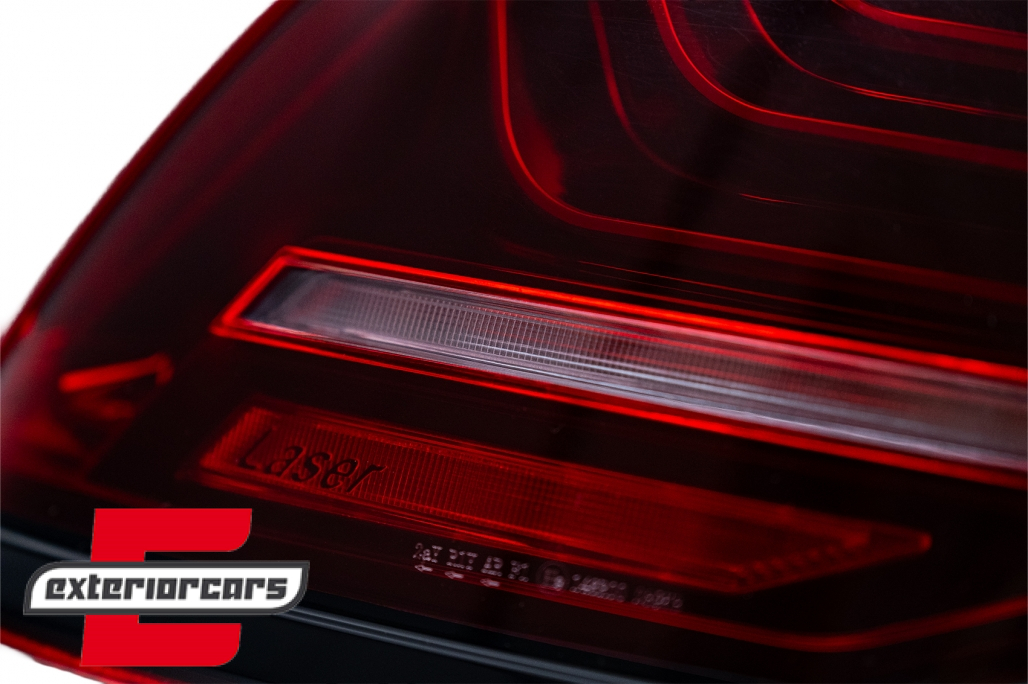 Full LED stražnja svjetla SEQ žmigavci LASER look (crvena) / VW Golf 7 & 7.5 VII (2012-2019) - Slika 7