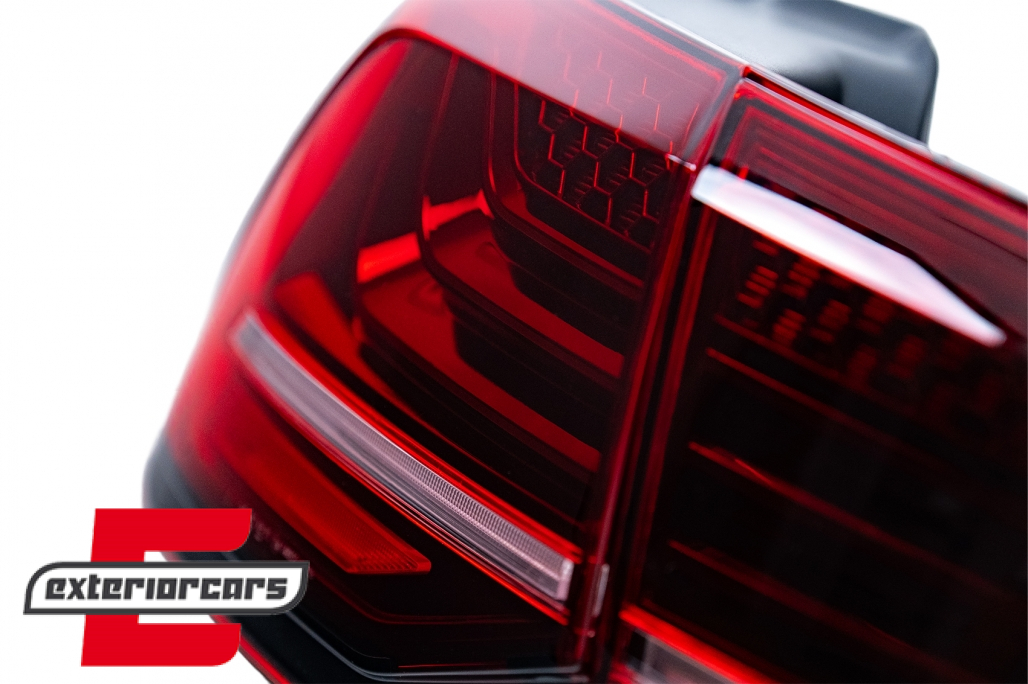 Full LED stražnja svjetla SEQ žmigavci LASER look (crvena) / VW Golf 7 & 7.5 VII (2012-2019) - Slika 9