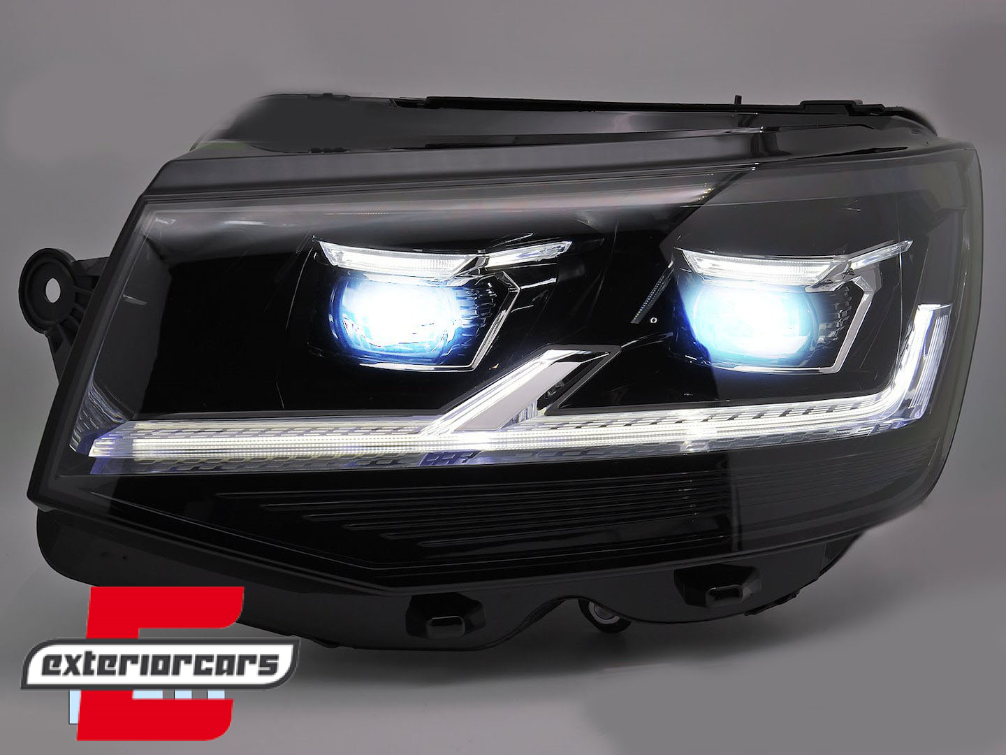 Full LED prednja svjetla SEQ žmigavci (crna) / VW T6 (2015-2019) - Slika 4
