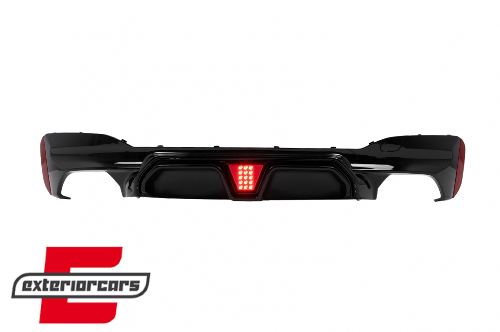 Difuzor zraka sa LED M5 CS dizajn (piano crna) / BMW serije 5 G30 G31 limuzina karavan (2017-2023)