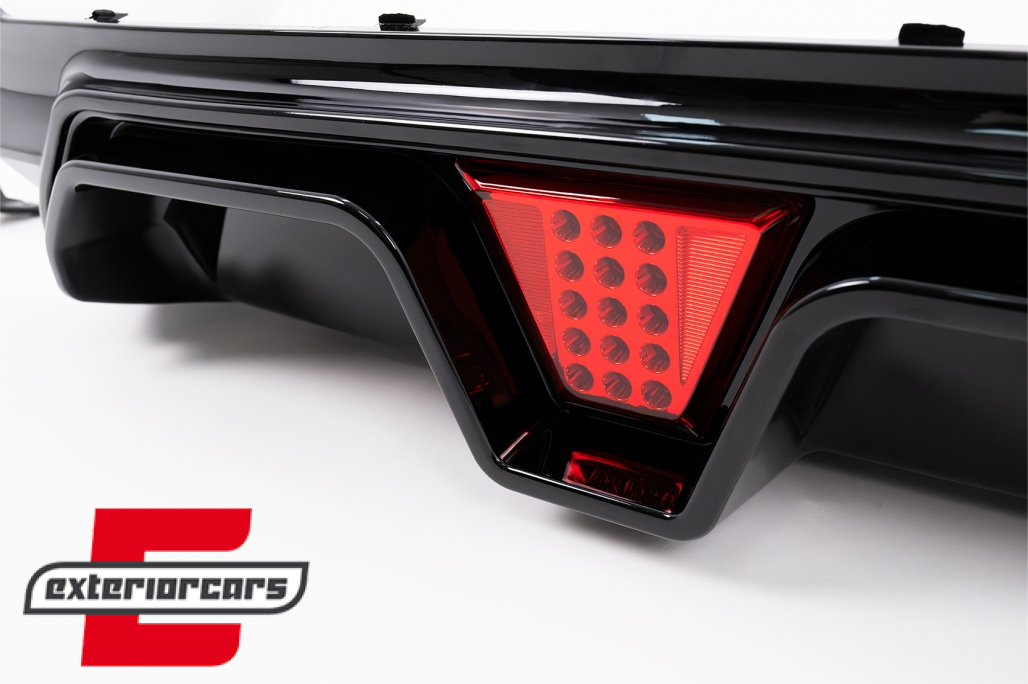 Difuzor zraka sa LED M5 CS dizajn (piano crna) / BMW serije 5 G30 G31 limuzina karavan (2017-2023) - Slika 3