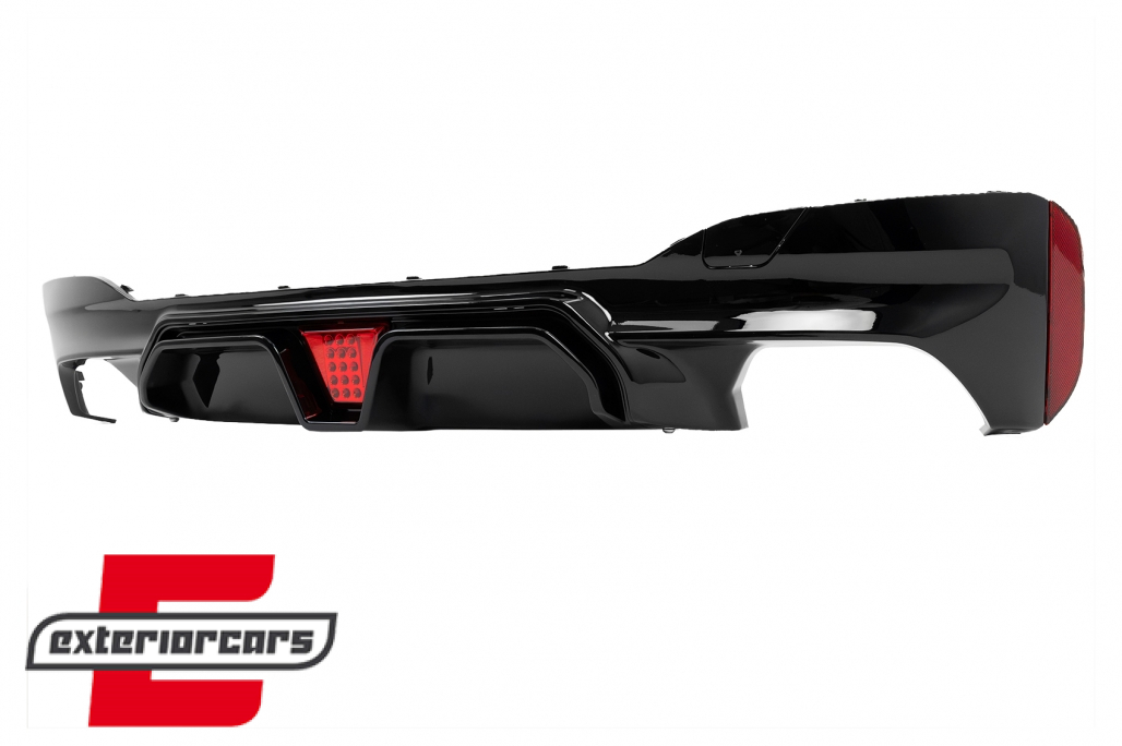 Difuzor zraka sa LED M5 CS dizajn (piano crna) / BMW serije 5 G30 G31 limuzina karavan (2017-2023) - Slika 5