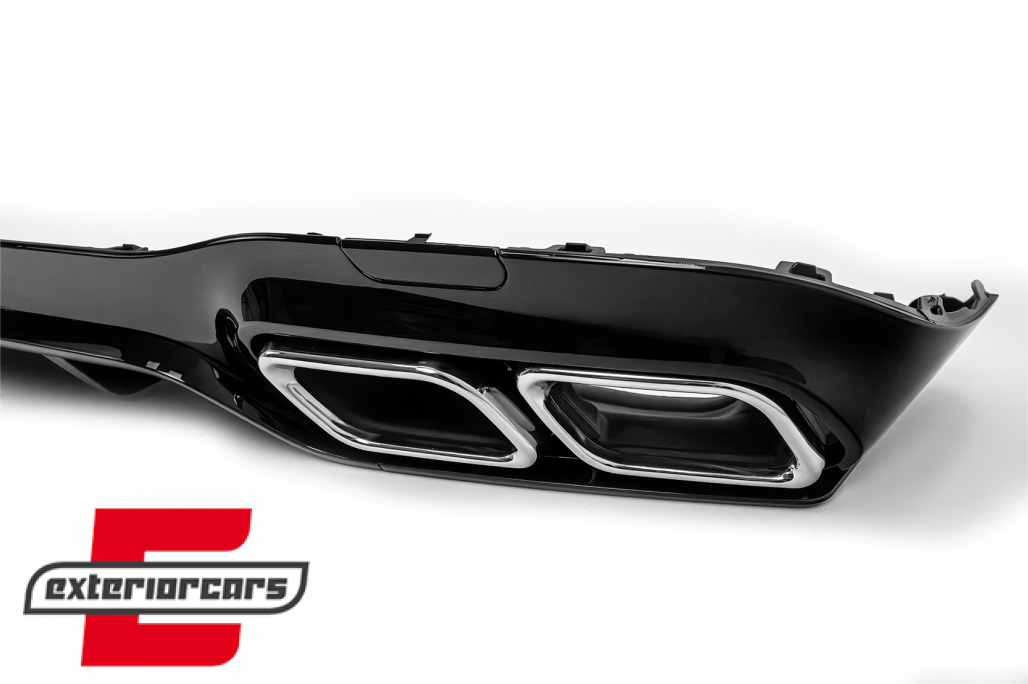 Difuzor zraka & nastavci auspuha E63 AMG dizajn / Mercedes E-klasa W213 S213 Sport Line (2016-2019) - Slika 4
