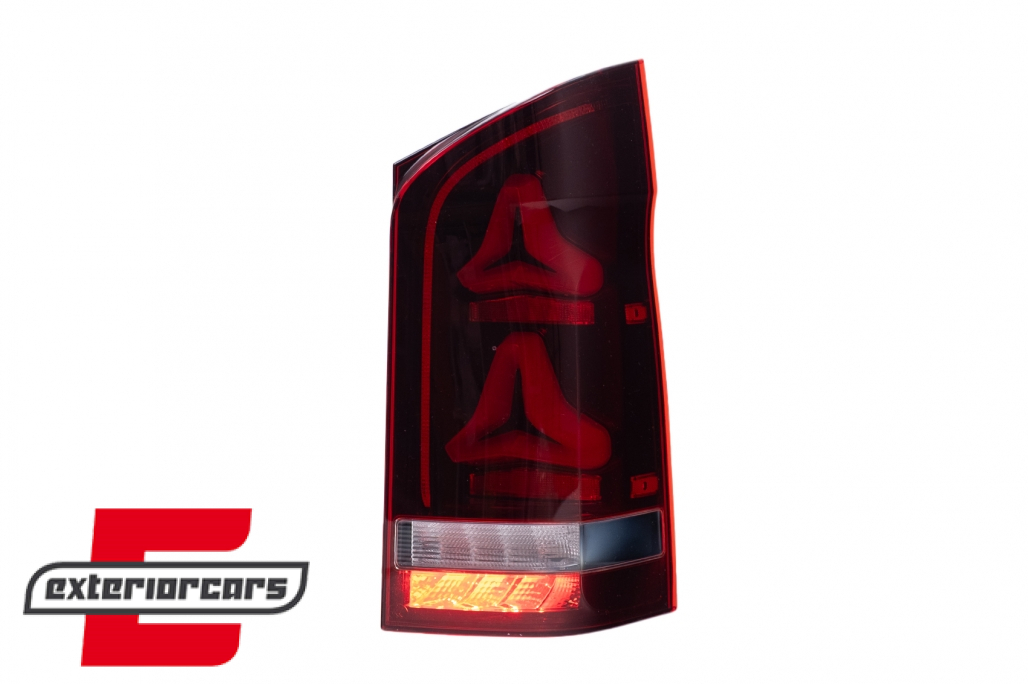 LED stražnja svjetla SEQ žmigavci (crvena/smoke) / Mercedes V-klasa W447 (2014-2023) - Slika 10
