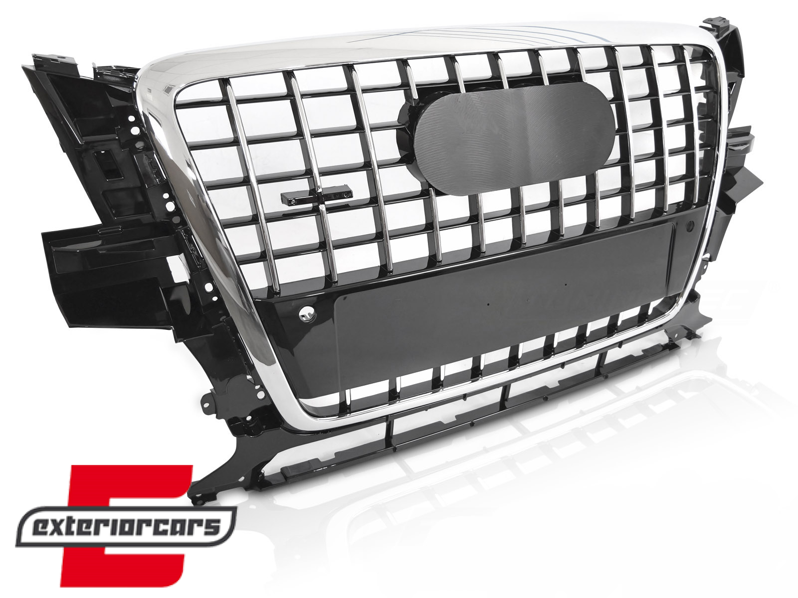 Prednja maska SQ5 dizajn (crna/chrome) / Audi Q5 8R (2008-2012)