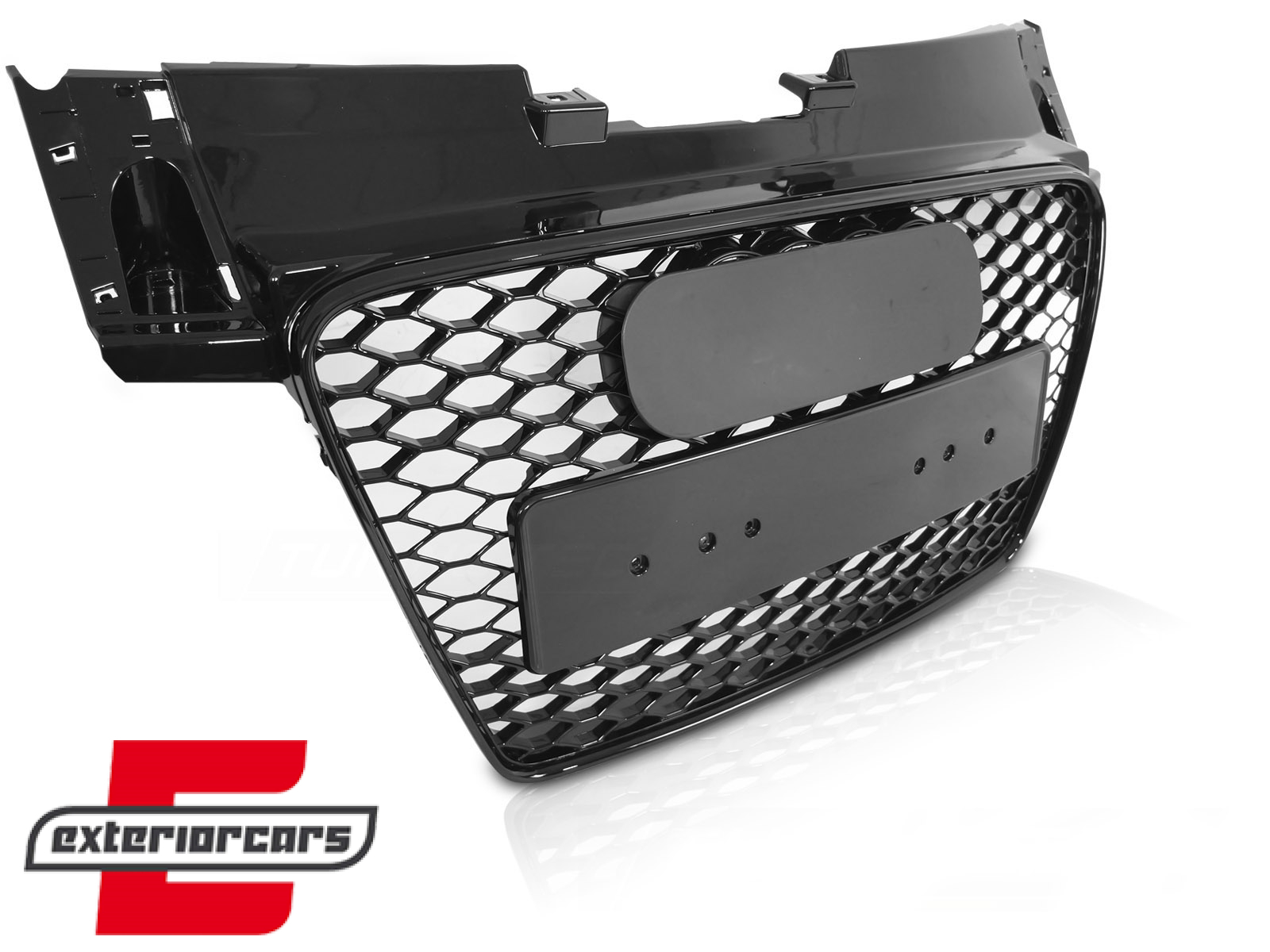 Prednja maska TTRS dizajn (piano crna) / Audi TT 8J (2006-2014)