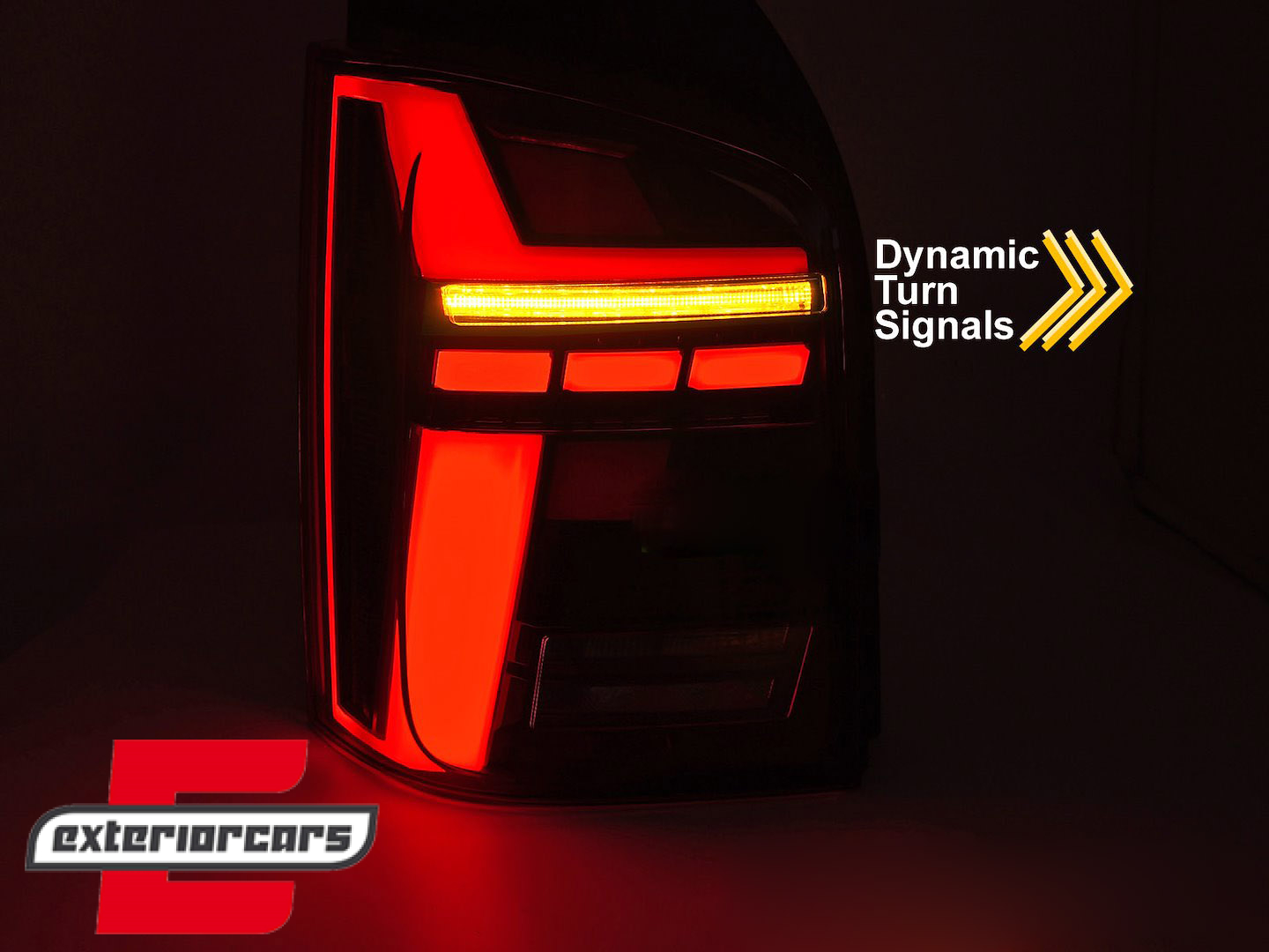 Full LED stražnja svjetla SEQ žmigavci (smoke) / VW T5 T5.1 (2003-2015) - Slika 4