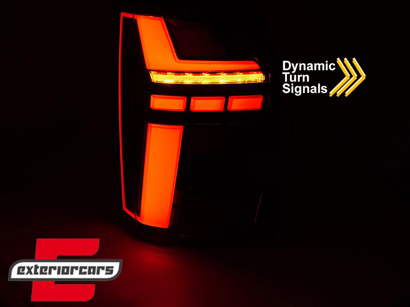 Full LED stražnja svjetla SEQ žmigavci (crvena) / VW Transporter T6 T6.1 (2015-2023) - Slika 4