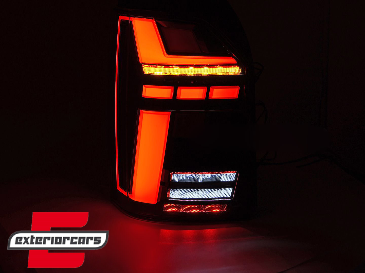 Full LED stražnja svjetla SEQ žmigavci (crvena) / VW Transporter T6 T6.1 (2015-2023) - Slika 5
