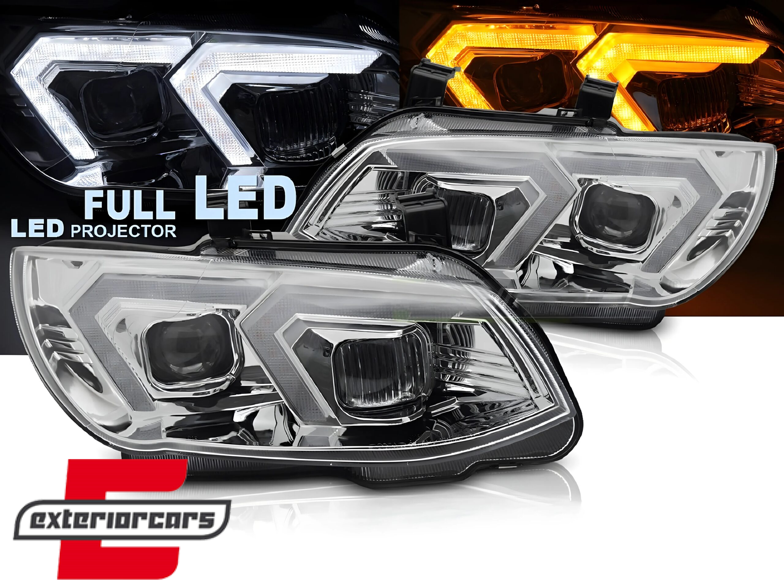 Full LED prednja svjetla (chrome) / BMW serije 3 E92 E93 LCI (2010-2013)