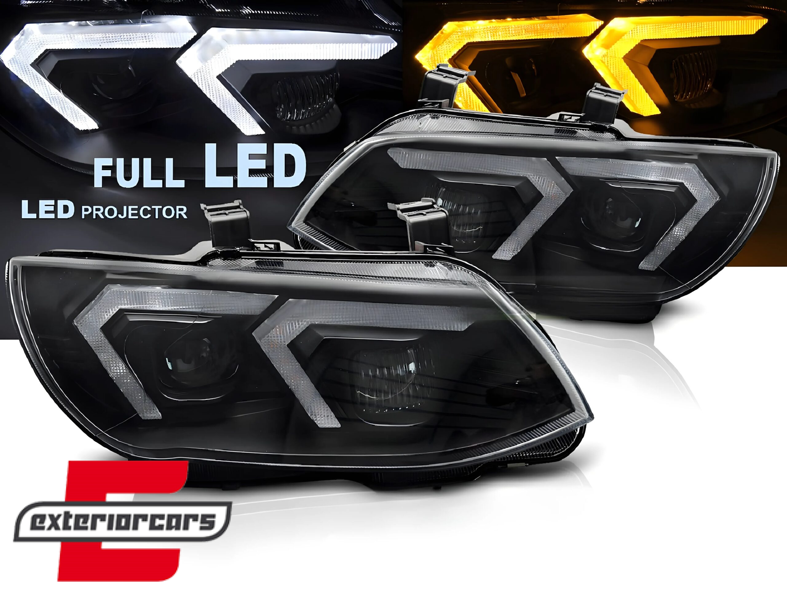 Full LED prednja svjetla (crna) / BMW serije 3 E92 E93 LCI (2010-2013)