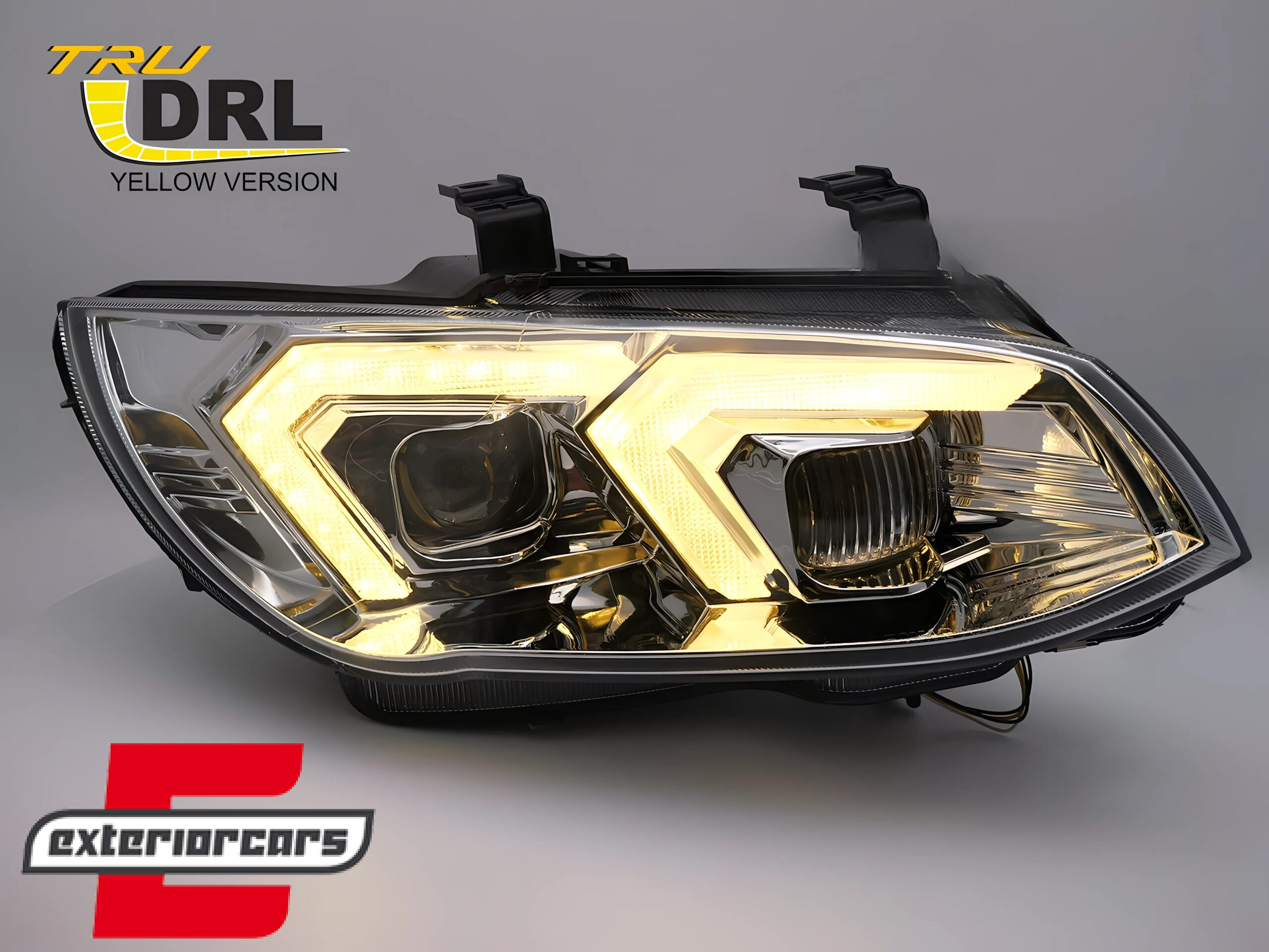 Prednja svjetla LED DRL XENON (chrome) / BMW serije 3 E92 E93 LCI (2010-2013) - Slika 3
