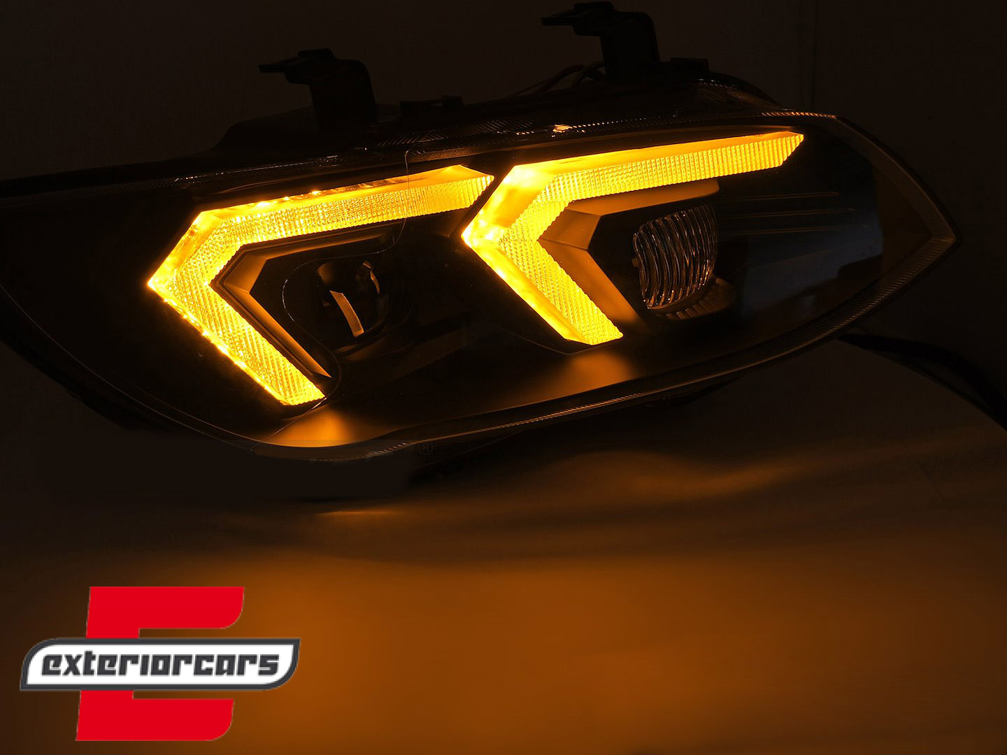 Prednja svjetla LED DRL XENON (crna) / BMW serije 3 E92 E93 LCI (2010-2013) - Slika 4